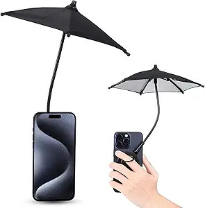 Magnetic Phone Umbrella for Sun,Outdoor Phone Sun Shade Shield with Flexible Angle Design & Rotat... | Amazon (US)