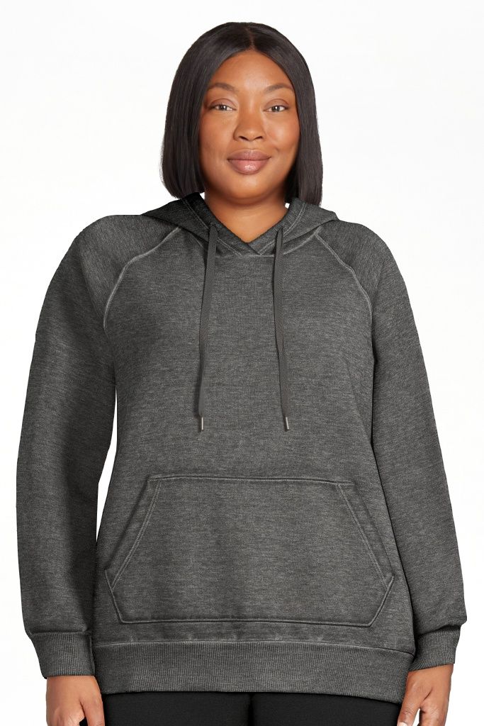 Time and Tru Women's Garment Washed Pullover Hoodie, Sizes S-3XL - Walmart.com | Walmart (US)