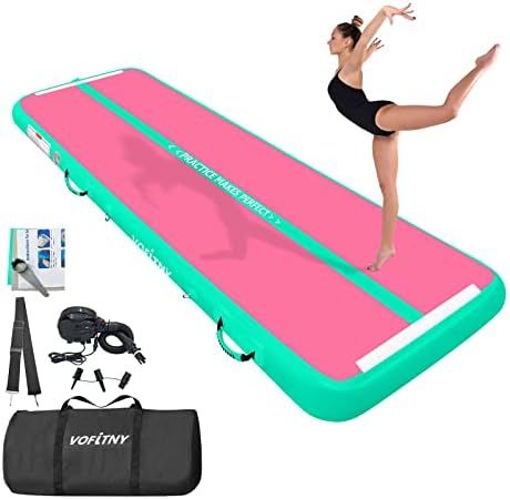 VOFiTNY All Purpose Gymnastics Mat 6.6/10/13/16/20 ft Sturdy Inflatable Tumble Track for Home/Gym | Amazon (US)