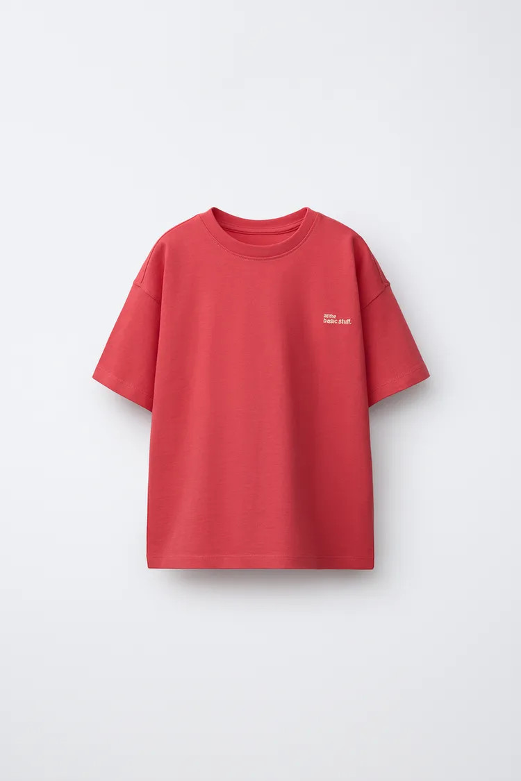 HEAVYWEIGHT TEXT T-SHIRT | Zara US