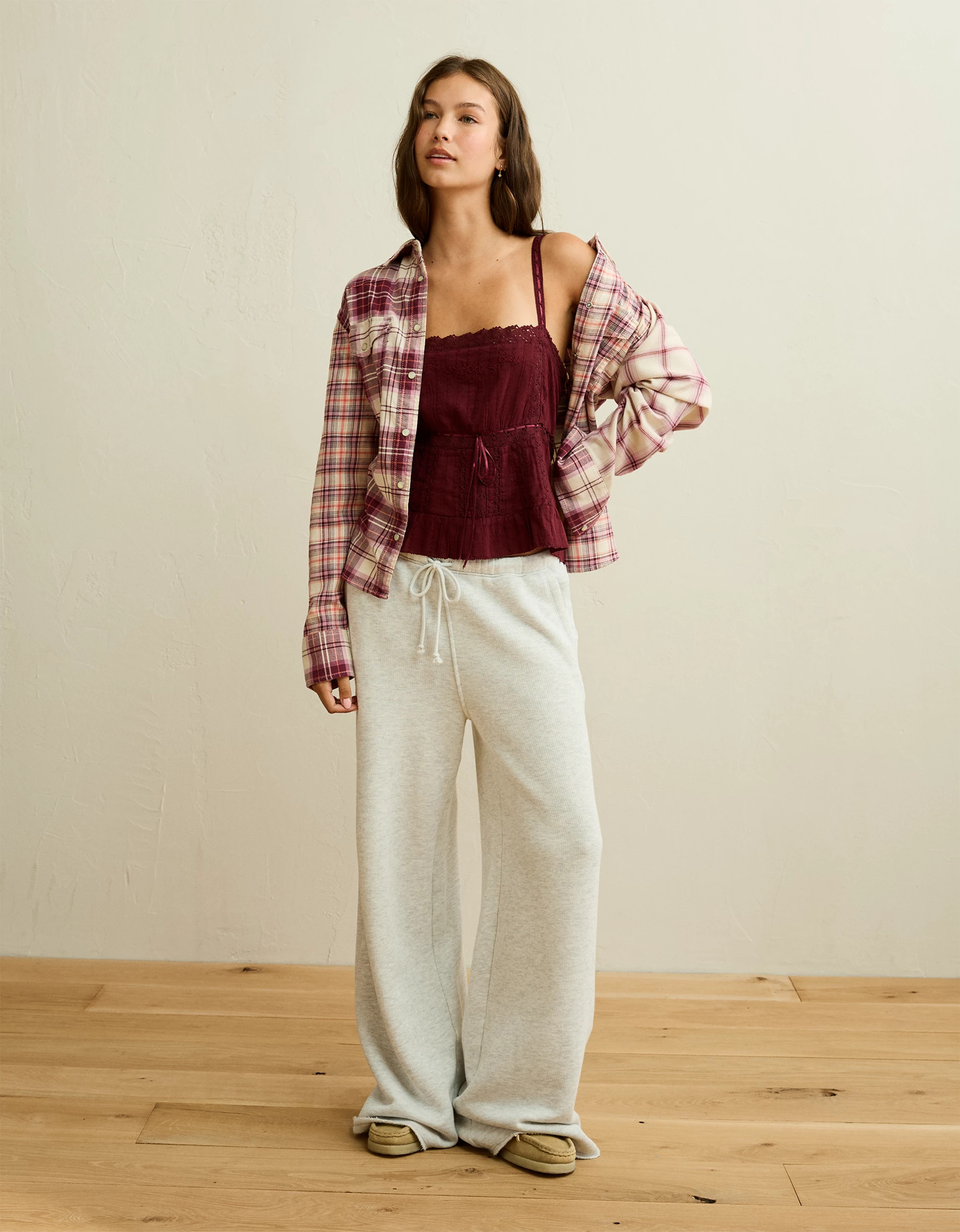 AE Lace-Trim Cami | American Eagle Outfitters (US & CA)