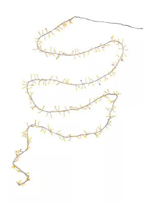 Kurt S. Adler 300-Light Cluster Garland With Classic White Led Twinkle Lights | Belk
