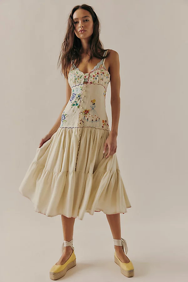 Bali Forget Me Not Midi Dress | Free People (Global - UK&FR Excluded)