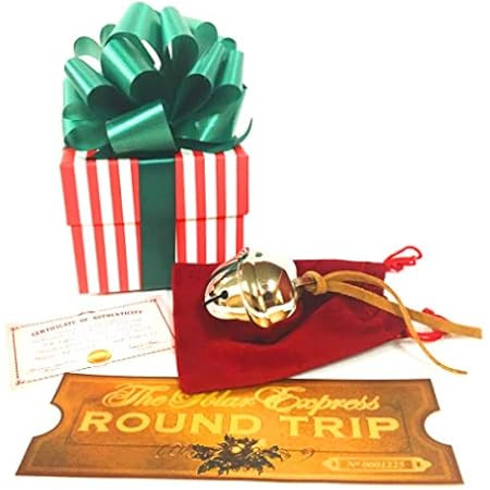 The Polar Express Sleigh Bell with Train Ticket | Amazon (US)