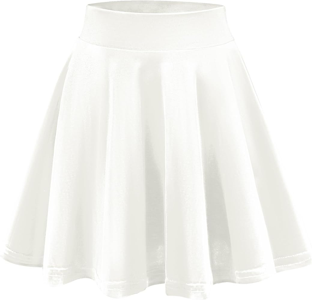 Urban CoCo Women's Vintage Velvet Stretchy Mini Flared Skater Skirt | Amazon (US)