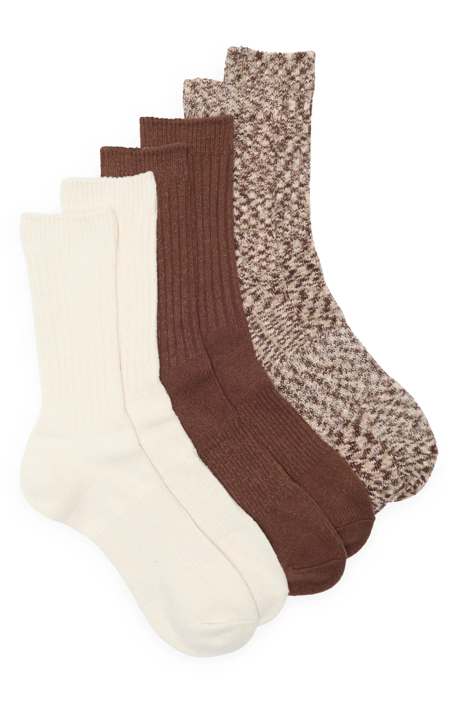 Assorted 3-Pack Crew Socks | Nordstrom Rack
