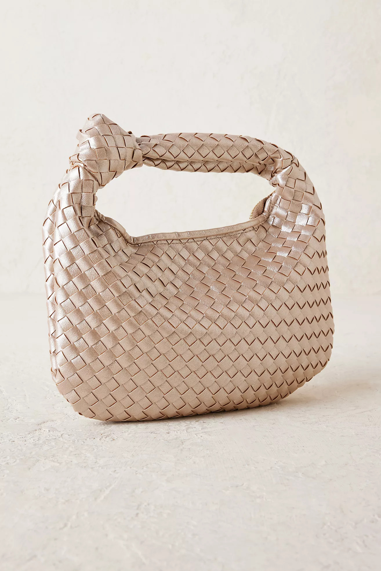 Melie Bianco Drew Metallic Satchel | Anthropologie (UK)