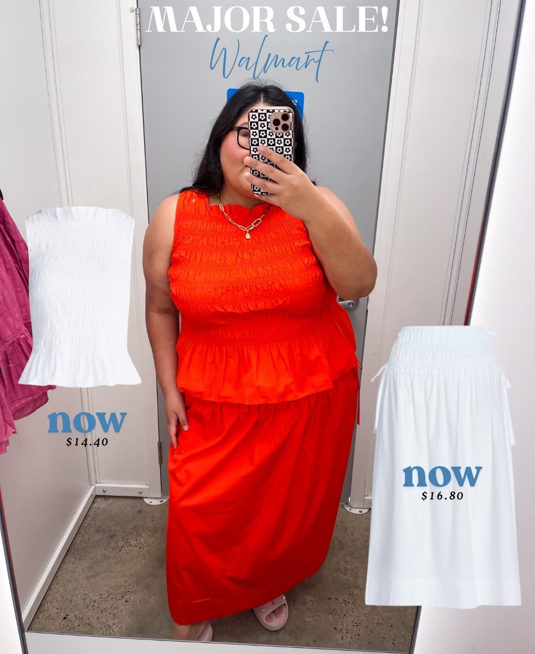 Major sale on this smocked peplum top and smocked drawstring summer skirt! I’m wearing the size 2XL on both pieces!

#LTKSaleAlert #LTKPlusSize #LTKMidsize