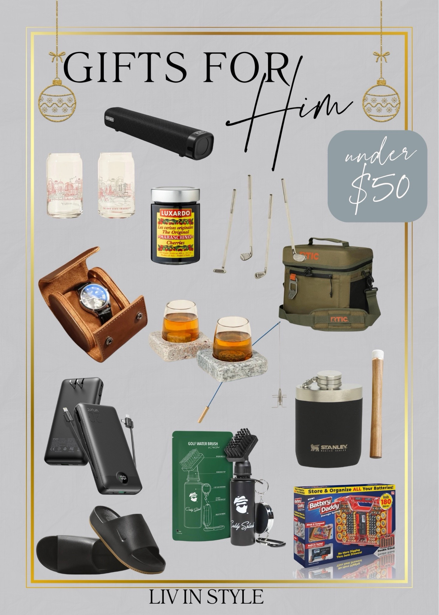 Gifts for Him under $50! 

#LTKHoliday #LTKGiftGuide #LTKCyberWeek
