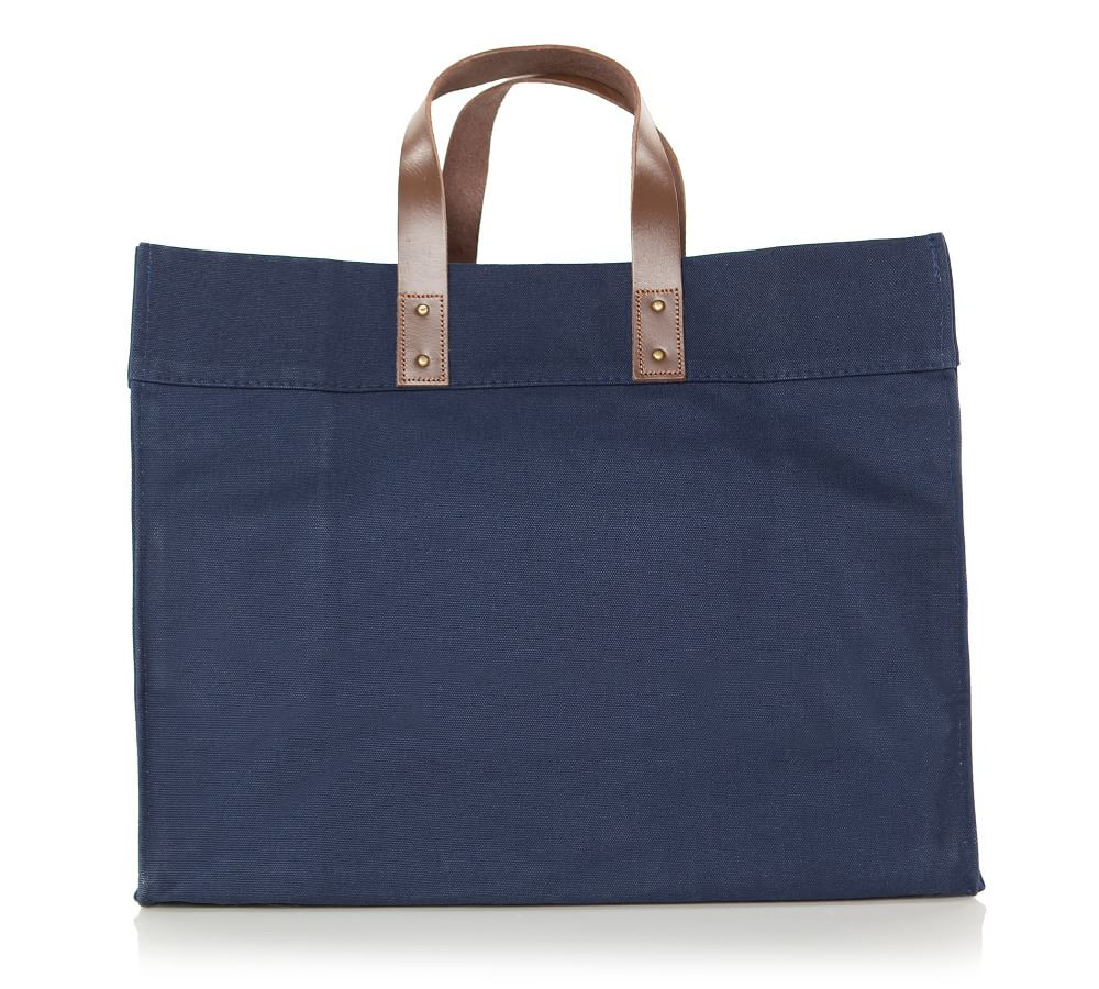 Canvas Square Utility Tote | Pottery Barn (US)