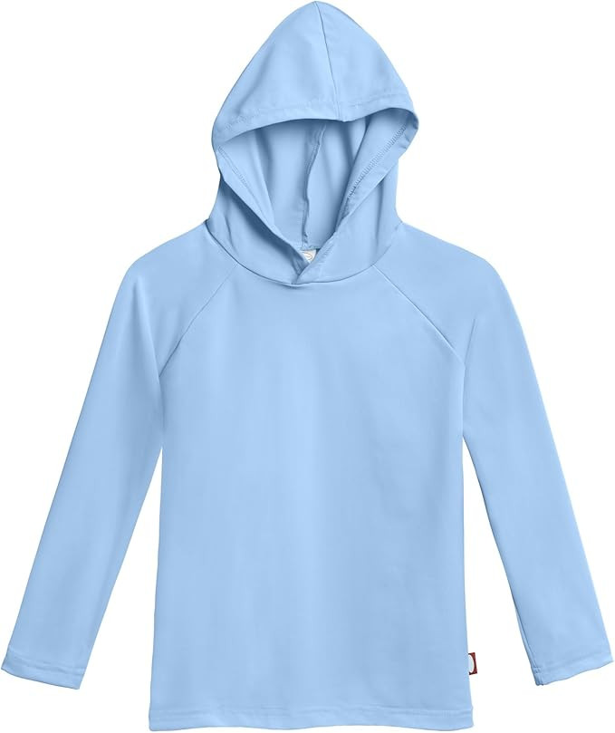 City Threads Boys' and Girls' SPF50+ Hood Rash Guard Sun Swimming Tee Protection | Amazon (US)