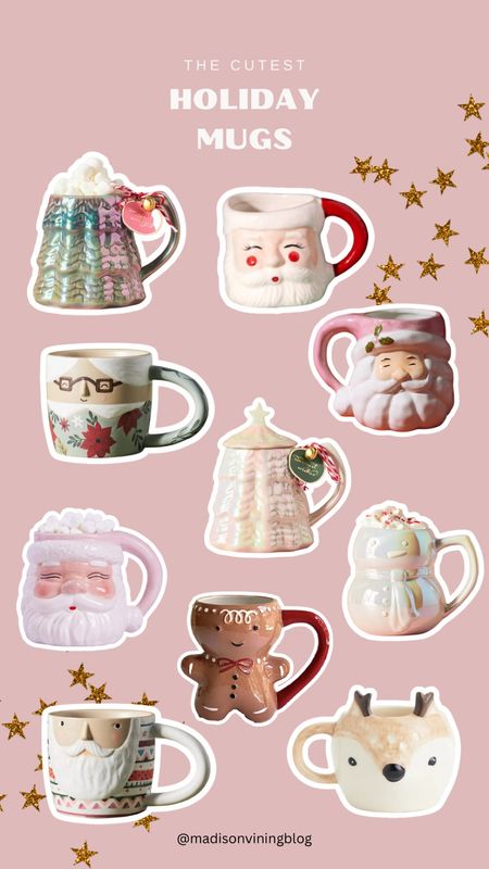 holiday mugs, the CUTEST ✨🎁

#LTKSeasonal #LTKHoliday