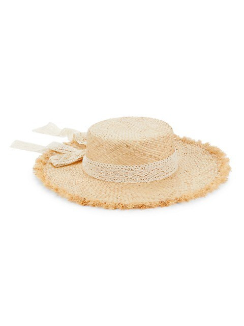 Lulla Raffia Floppy Hat | Saks Fifth Avenue OFF 5TH