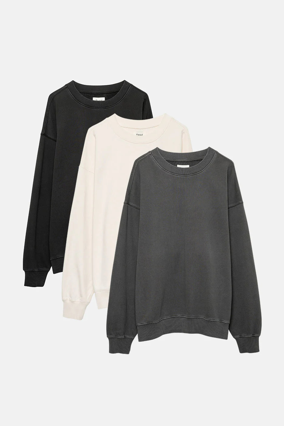 OVERSIZED CORE CREWNECK 3 PACK | Elwood Clothing