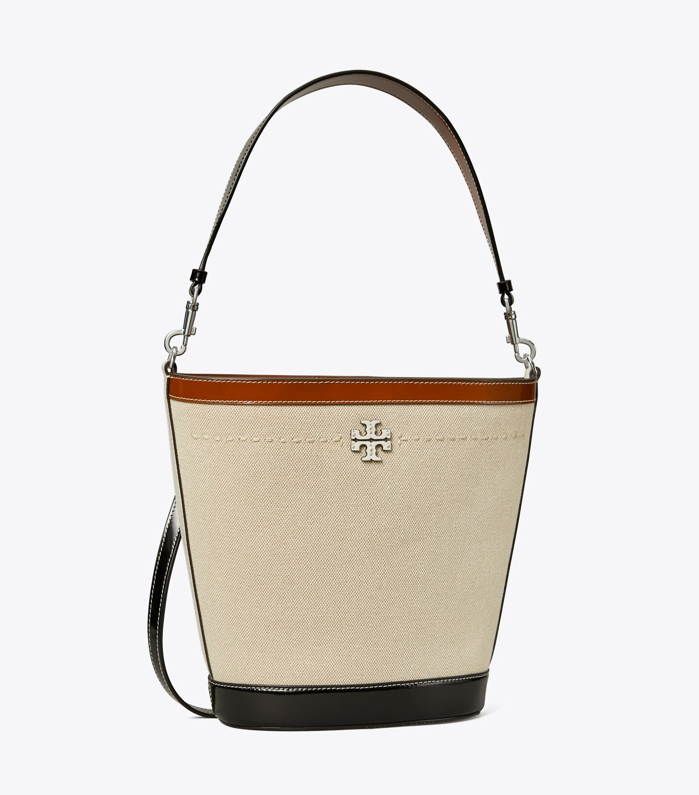 MCGRAW CANVAS BUCKET BAG | Tory Burch (US)