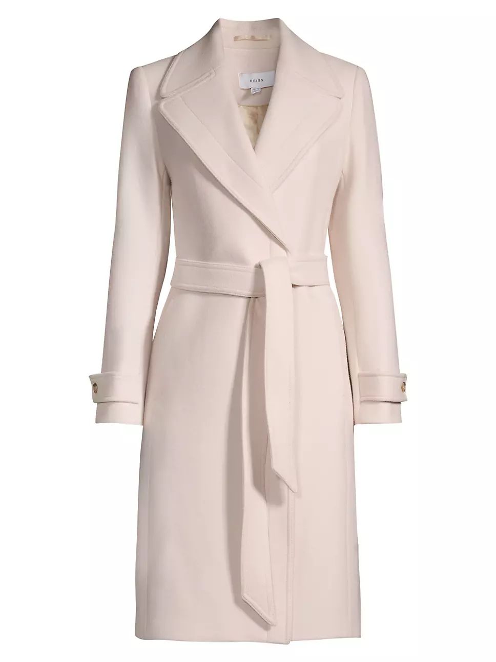 Tor Wool-Blend Belted Coat | Saks Fifth Avenue