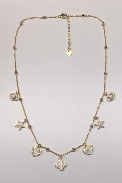 Fortune Charm Necklace | The Styled Collection
