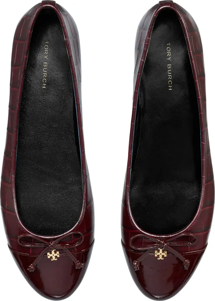 Cap Toe Ballet Flat (Women) | Nordstrom