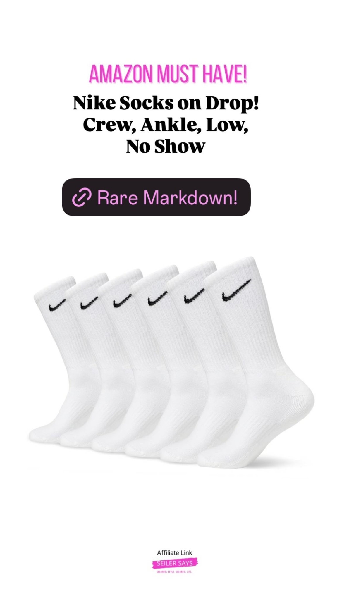 Nike Socks on Drop! 
Crew, Ankle, Low, 
No Show

#LTKshoecrush #LTKActive #LTKfitness