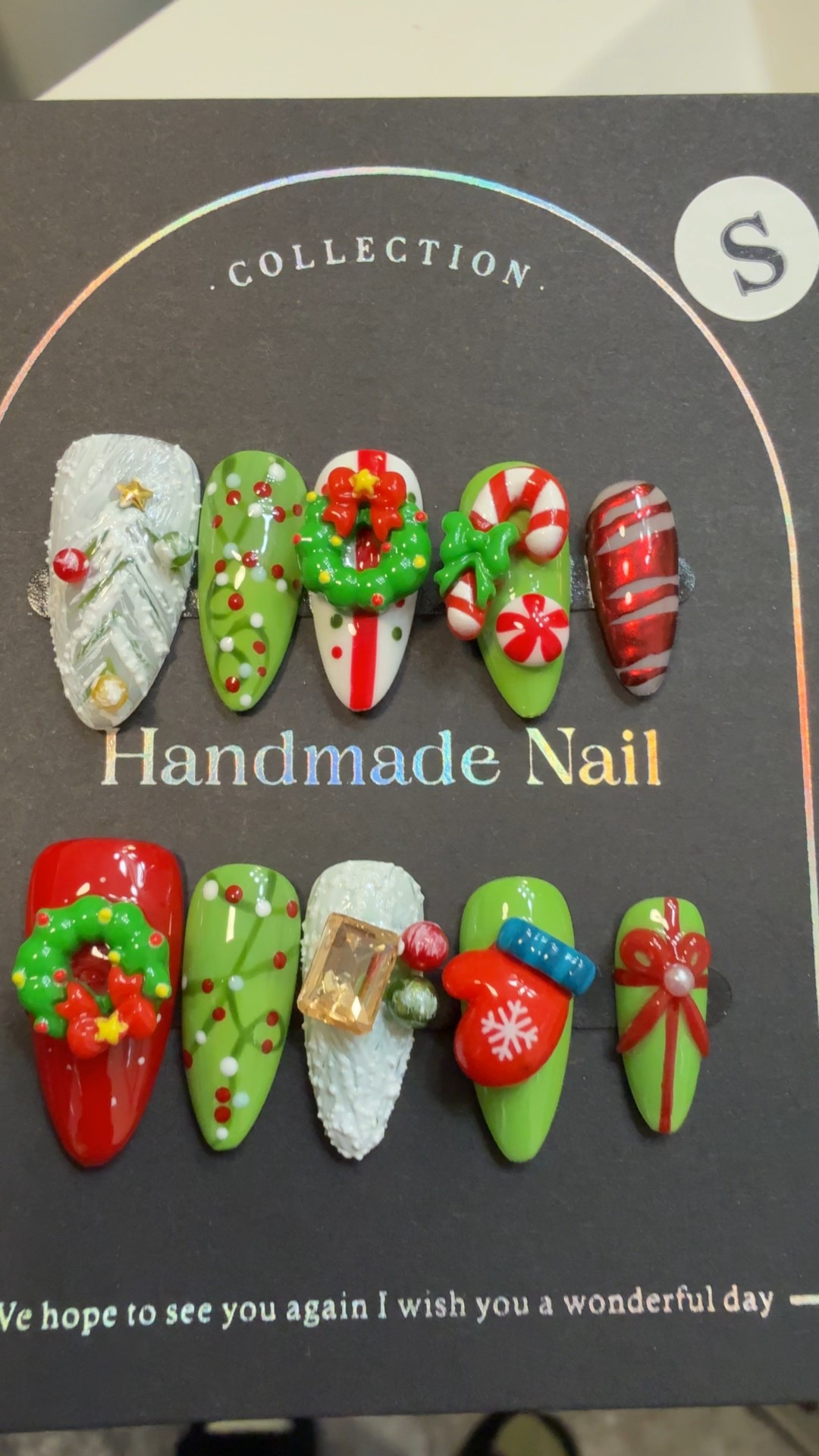 Skip the nail salon and glam up your holiday look with these festive, Christmas-inspired press-on nail sets. All for under $10, these stylish and budget-friendly options will have you sleigh-ing the season without breaking the bank!🎄💚♥️

#LTKBeauty #LTKHoliday #LTKselfcare