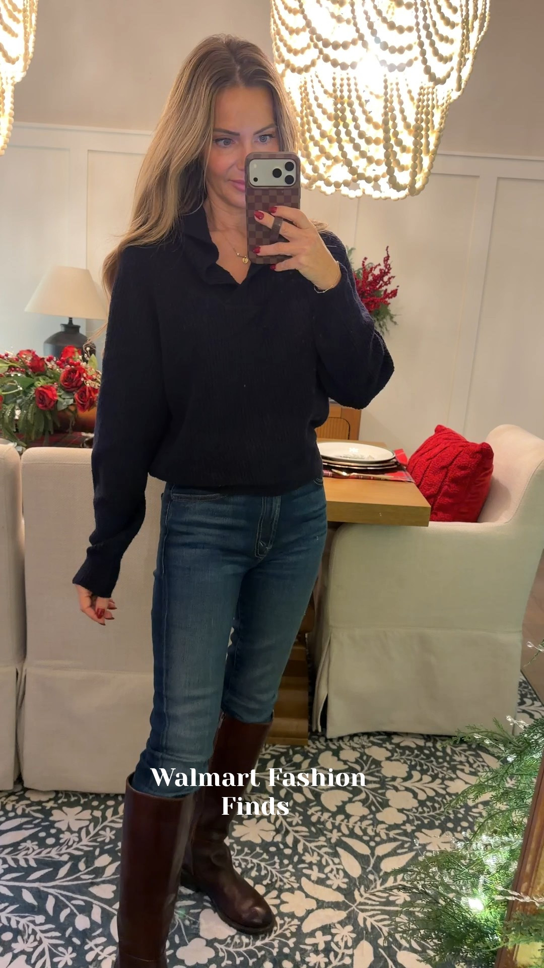 Love this Walmart sweater! It’s very “Ralph Lauren” vibes!