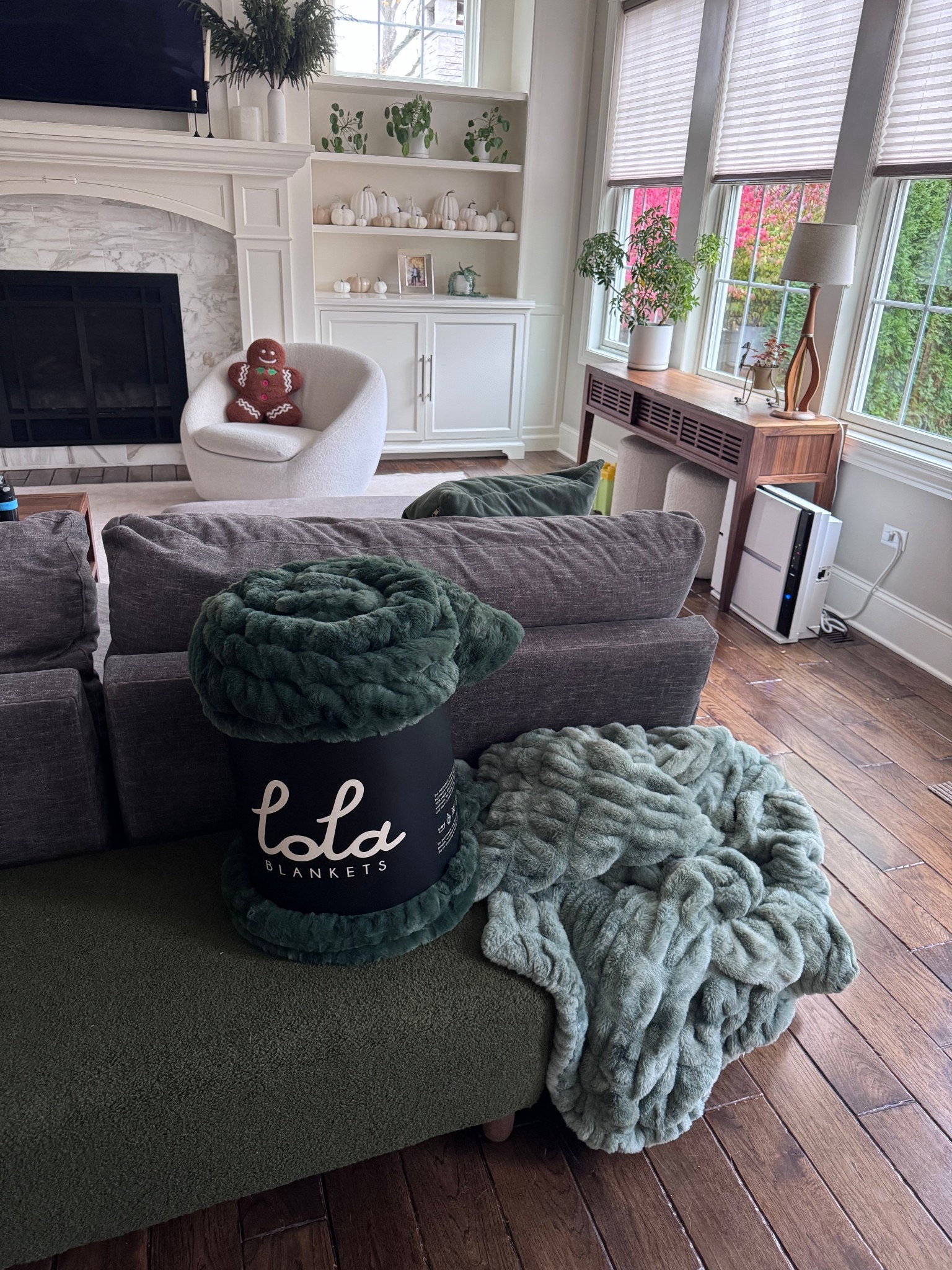 We are so obsessed with our first Lola blanket we bought a second. Not at all sponsored but let me tell you these are the coziest, softest blankets ever 👌🏻

Home finds, holiday gifts, hostess gifts, fuzzy blanket, it item

#LTKGiftGuide #LTKHome