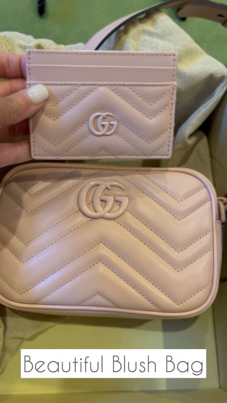Obsessed with this blush Gucci Marmont bag and matching card holder! It’s the perfect spring accessory. 

Spring fashion. Crossbody purse. Card holder. Neutral purse. Blush purse. Gucci.

#LTKitbag #LTKstyletip