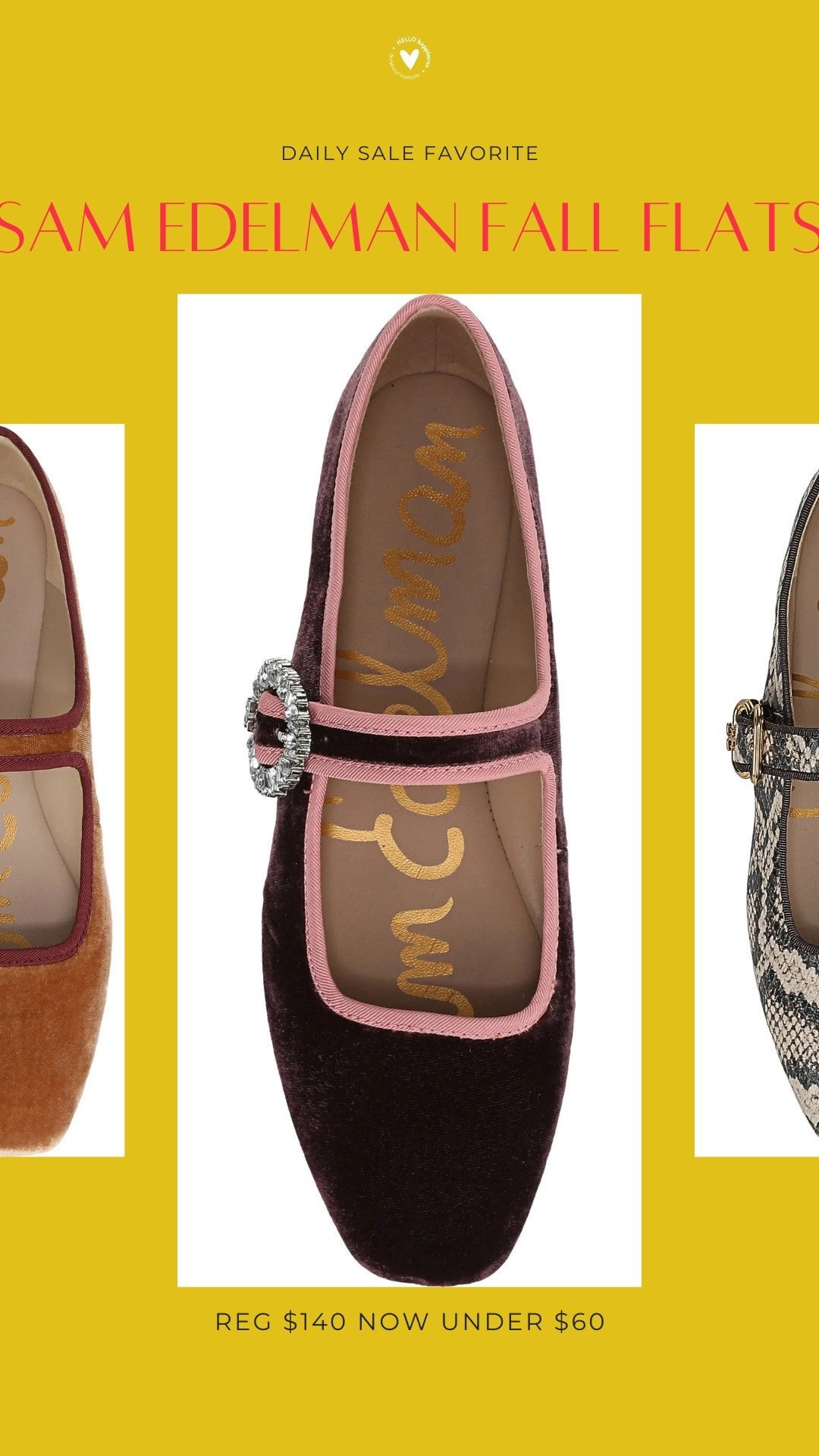 Fall flats for UNDER $60?! Say less 🤎🍂 These Sam Edelman beauties are regularly $140 and such a fun way to dress up all your fall looks!

#LTKootd #LTKSeasonal #LTKSaleAlert