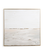30x30 Soft Sea Abstract Gold Framed Wall Art | Wall Art | T.J.Maxx | TJ Maxx