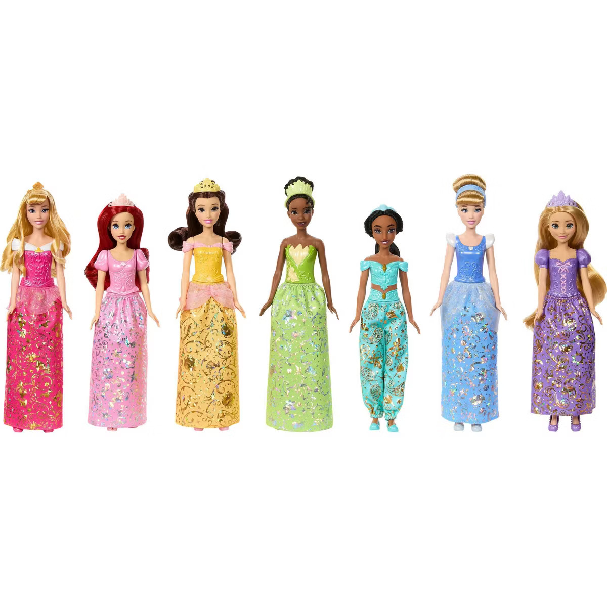 Disney Princess Fashion Doll 7pk with Accessories, Story Sparkle Princess, Inspired by Movies | Target