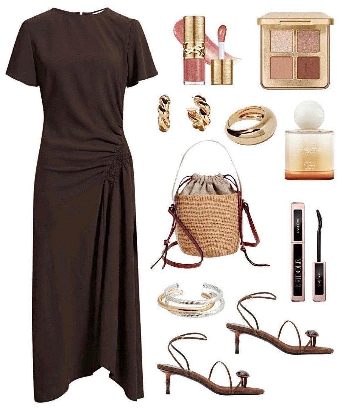 Brown dress
Spring outfit 
Summer outfit 
Bucket bag

#LTKSeasonal #LTKootd #LTKgrwm #LTKdayinmylife