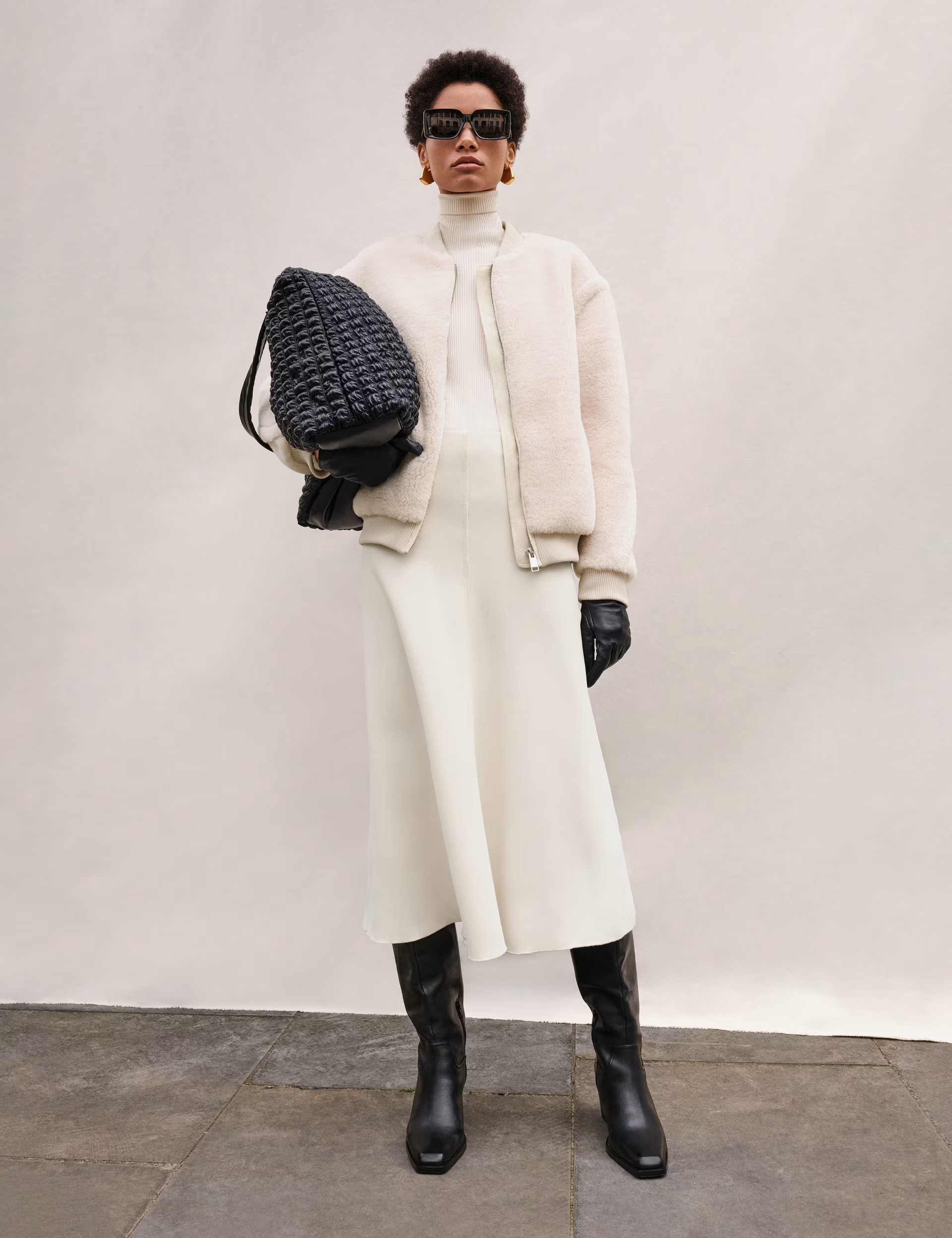 Crepe A-Line Midaxi Skirt | Marks & Spencer (UK)