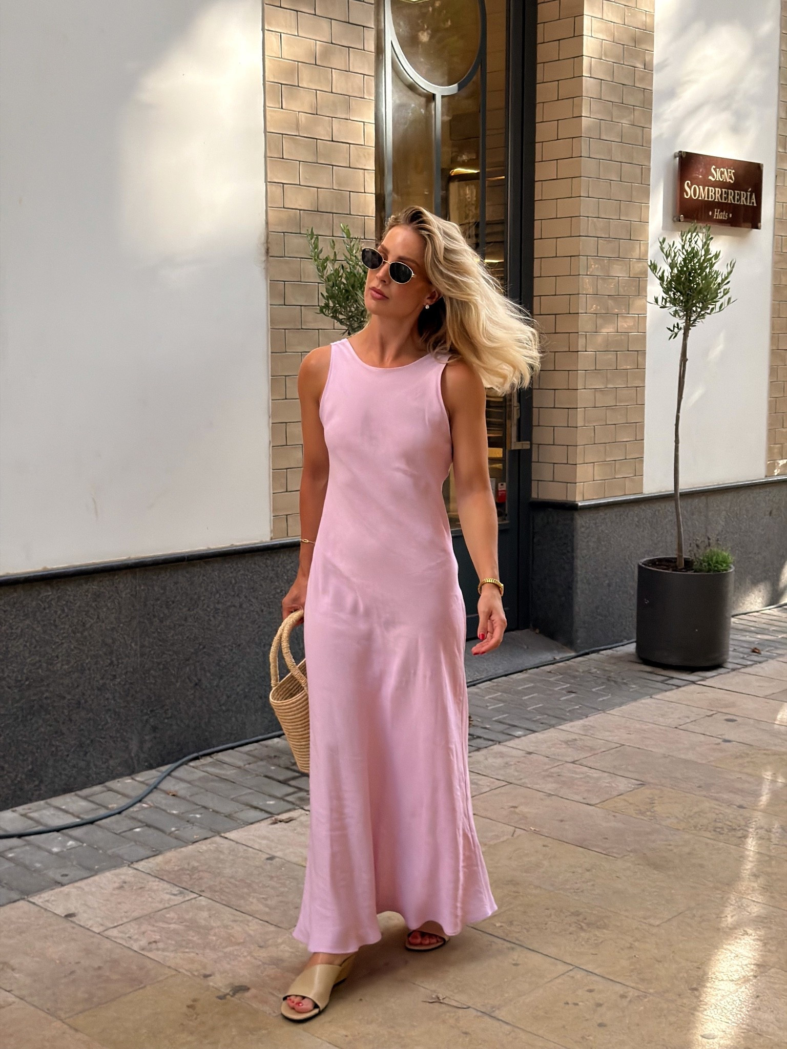 Found the perfect pink linen dress paired with a heeled wedge sandal (that are actually comfy)

#LTKsummer #LTKdresses