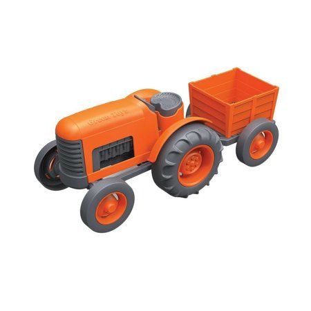 Green Toys Tractor Vehicle, Orange | Walmart (US)