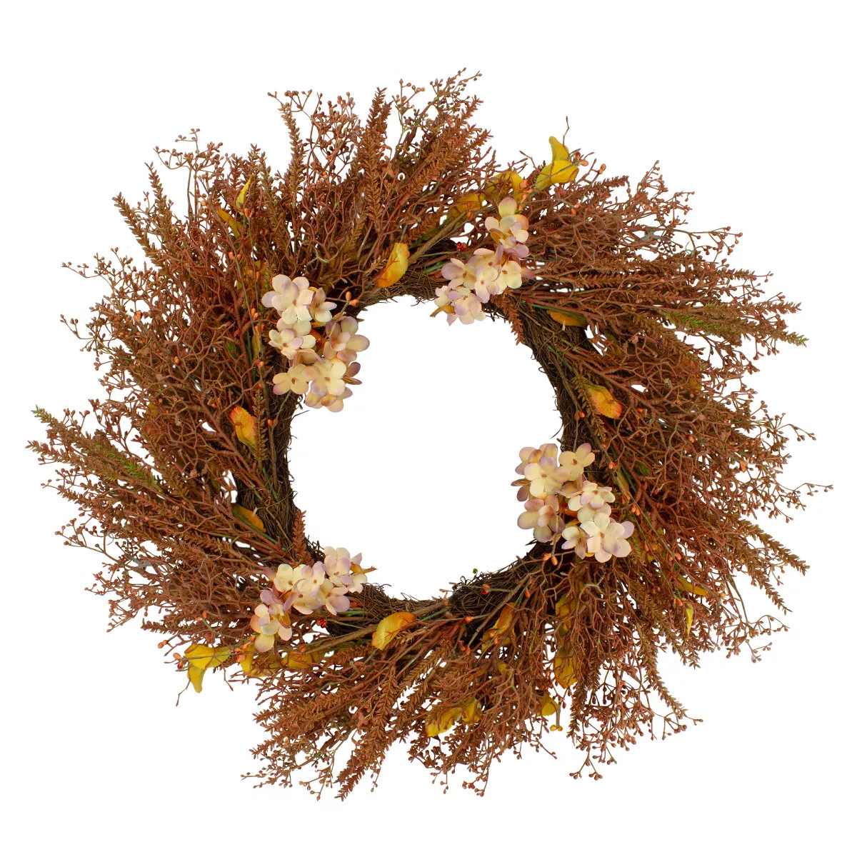 Northlight 32" Brown Fall Grass Autumn Harvest Artificial Wreath – Unlit | Target