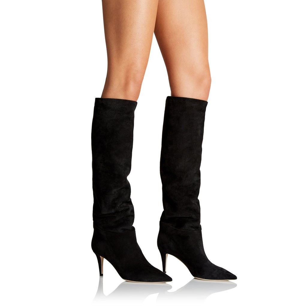 Icon High-Heel Knee-High Slouch Boots | Tamara Mellon