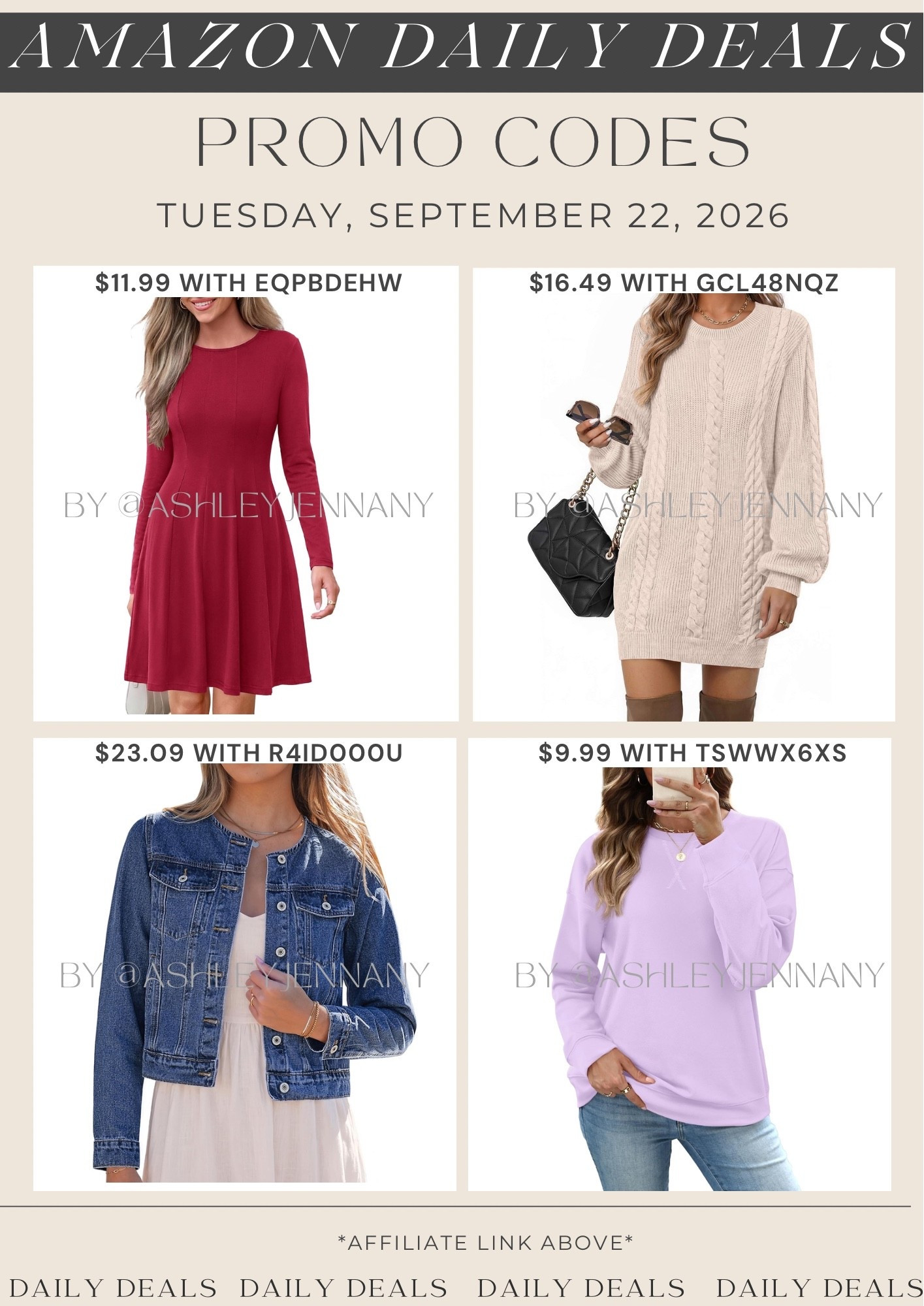 Amazon deals

#LTKSeasonal #LTKSaleAlert #LTKMidsize