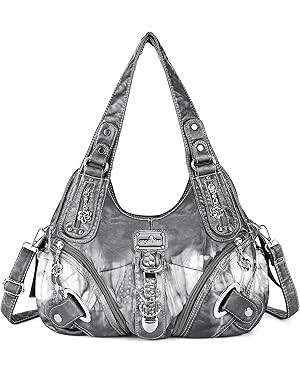 Angelkiss Hobo Purses and handbags for Women Satchel Handbag Women Purses Large Daily Shoulder Ba... | Amazon (US)