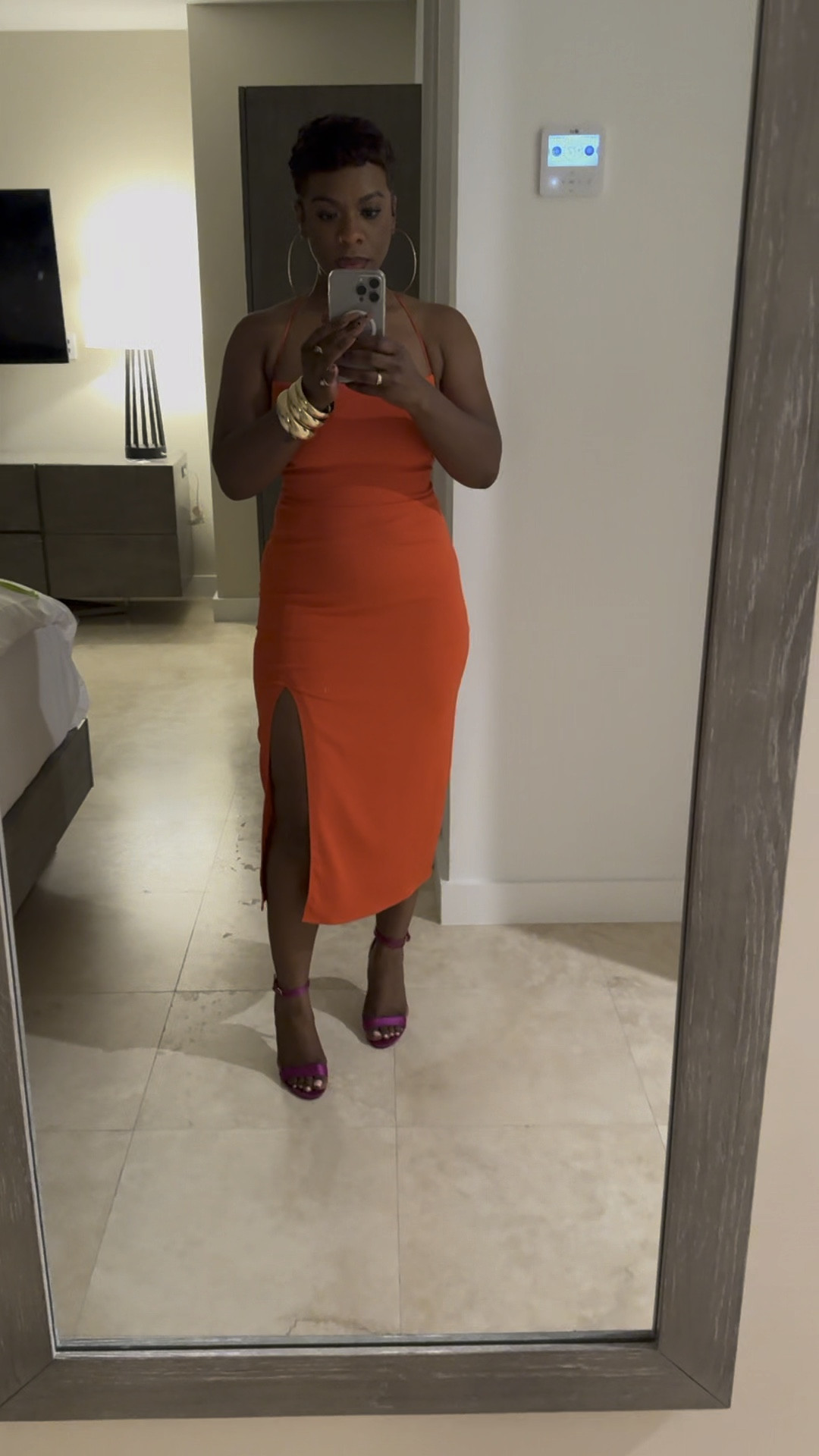 Night 2 in Turks and Caicos I brought out the orange for dinner and drinks. I opted for a complimentary pop of color with the shoe. Unfortunately they are seasons old so I threw in some current similar options  

#LTKTravel