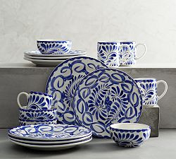 Puebla Porcelain Dinnerware Set | Pottery Barn (US)