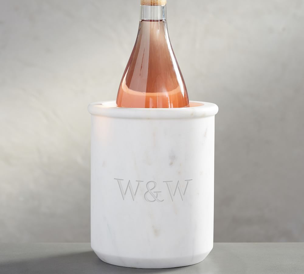 White Marble Wine Cooler | Pottery Barn (US)