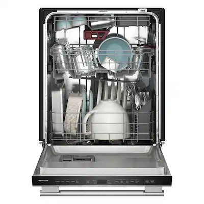 KitchenAid - KitchenAid® Third Level Jet Rack Dishwasher with 40+ Total Wash Jets 41 dBA - Stain... | Best Buy U.S.