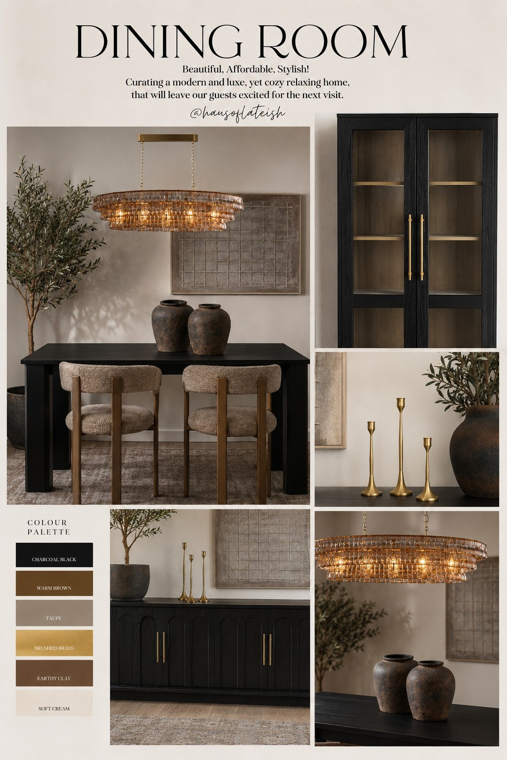 Using Beautiful, Affordable, Stylish pieces to curate a modern and luxe, yet cozy relaxing home, that will leave our guests excited for the next visit. #DiningRoomDecor #InteriorDesign #HomeStyling #HomeDecor #InteriorStyling #StylishHome #Affordable #BallingonaBudget #Home #BudgetFriendly  

#LTKHome #LTKSaleAlert