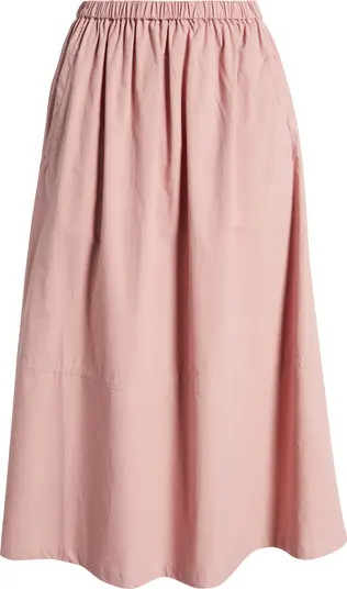 A-Line Midi Skirt | Nordstrom