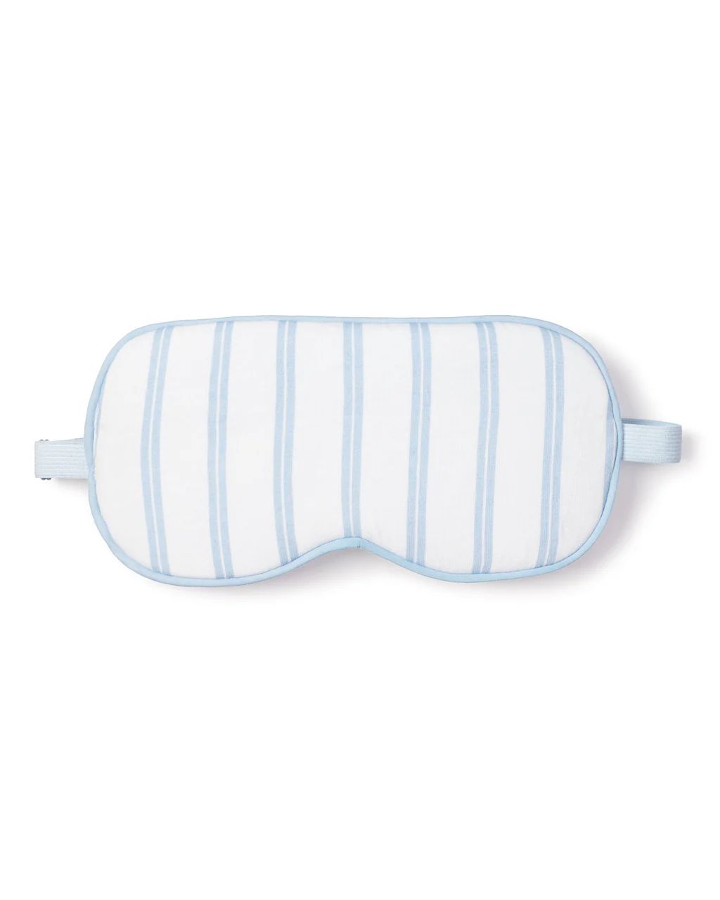 Adult's Sleep Mask in Periwinkle Stripe | Petite Plume