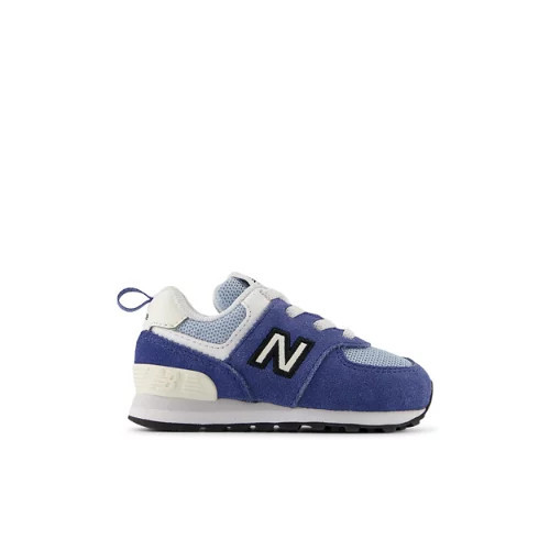 New Balance Kids' 574 Lace Sneakers - Blue (Size 6.5 Wide) | New Balance Athletics, Inc.