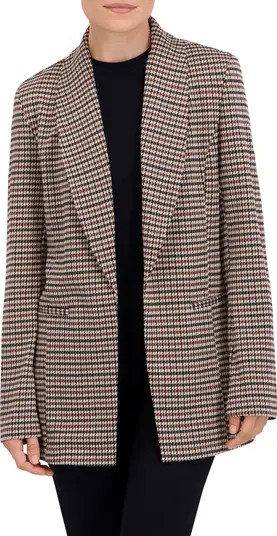 Plaid Shawl Collar Blazer | Nordstrom Rack