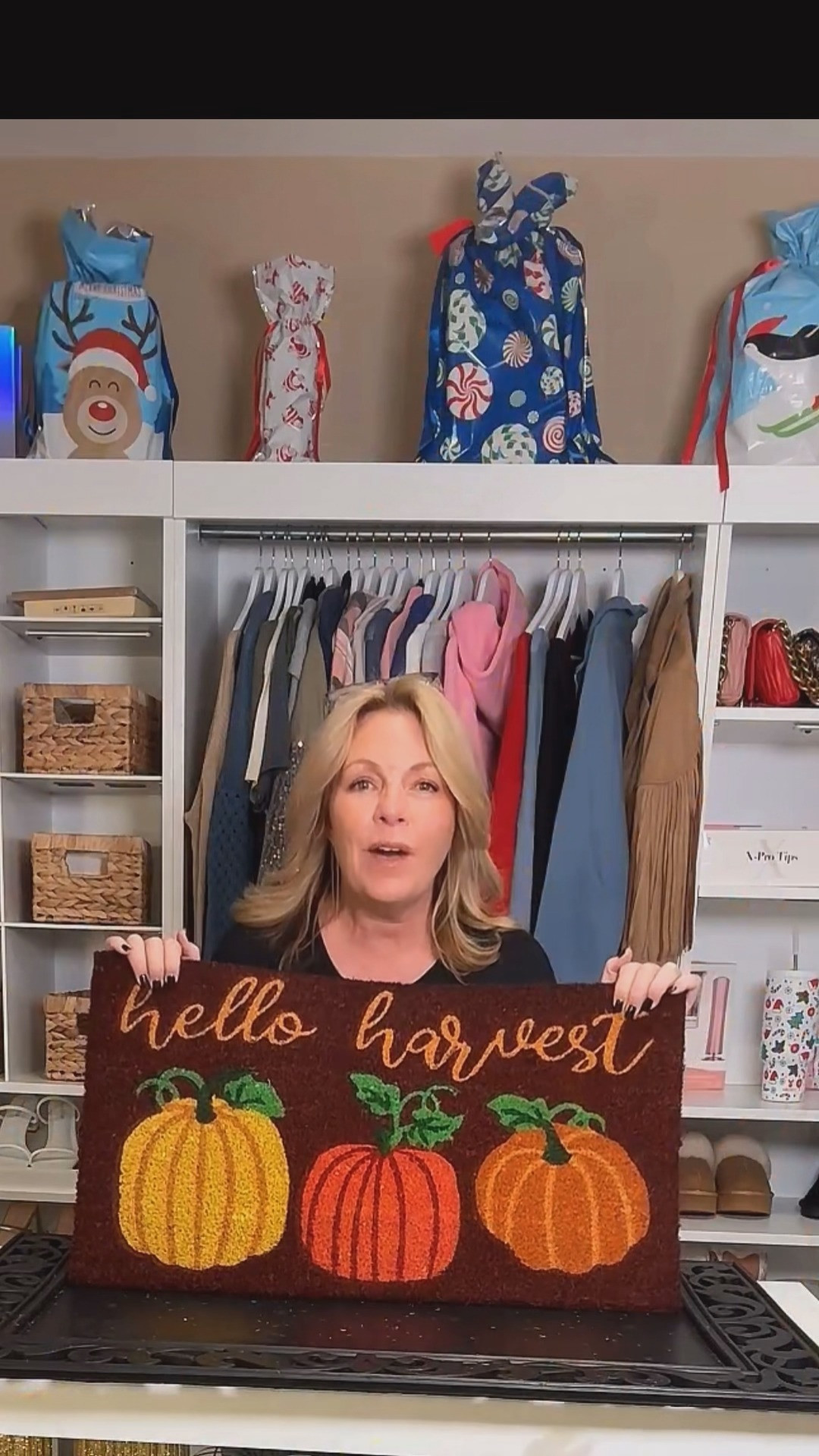 Welcome guests with seasonal style and keep dirt out all year long with the Home Reflections 5-Pc Holiday Doormat Set! 🌟 

This versatile set includes a durable rubber base and four coir mat inserts featuring designs like 'Welcome,' 'Hello Harvest,' a festive bunny, and 'Merry Christmas.' 🐰🎅 Perfect for switching things up as the seasons change! 

 #LTKGiftGuide #LTKSeasonal #LTKHome