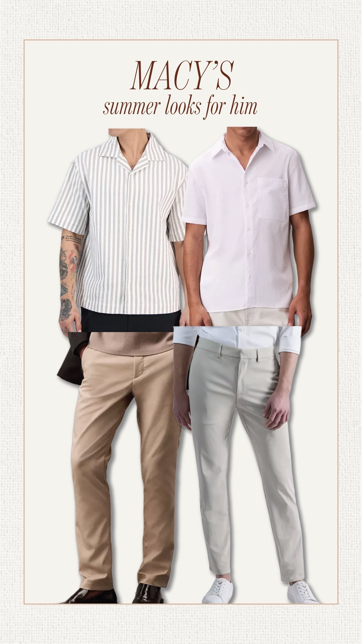 Men’s looks from @macys 🙌

#LTKootd #LTKgrwm #LTKdayinmylife