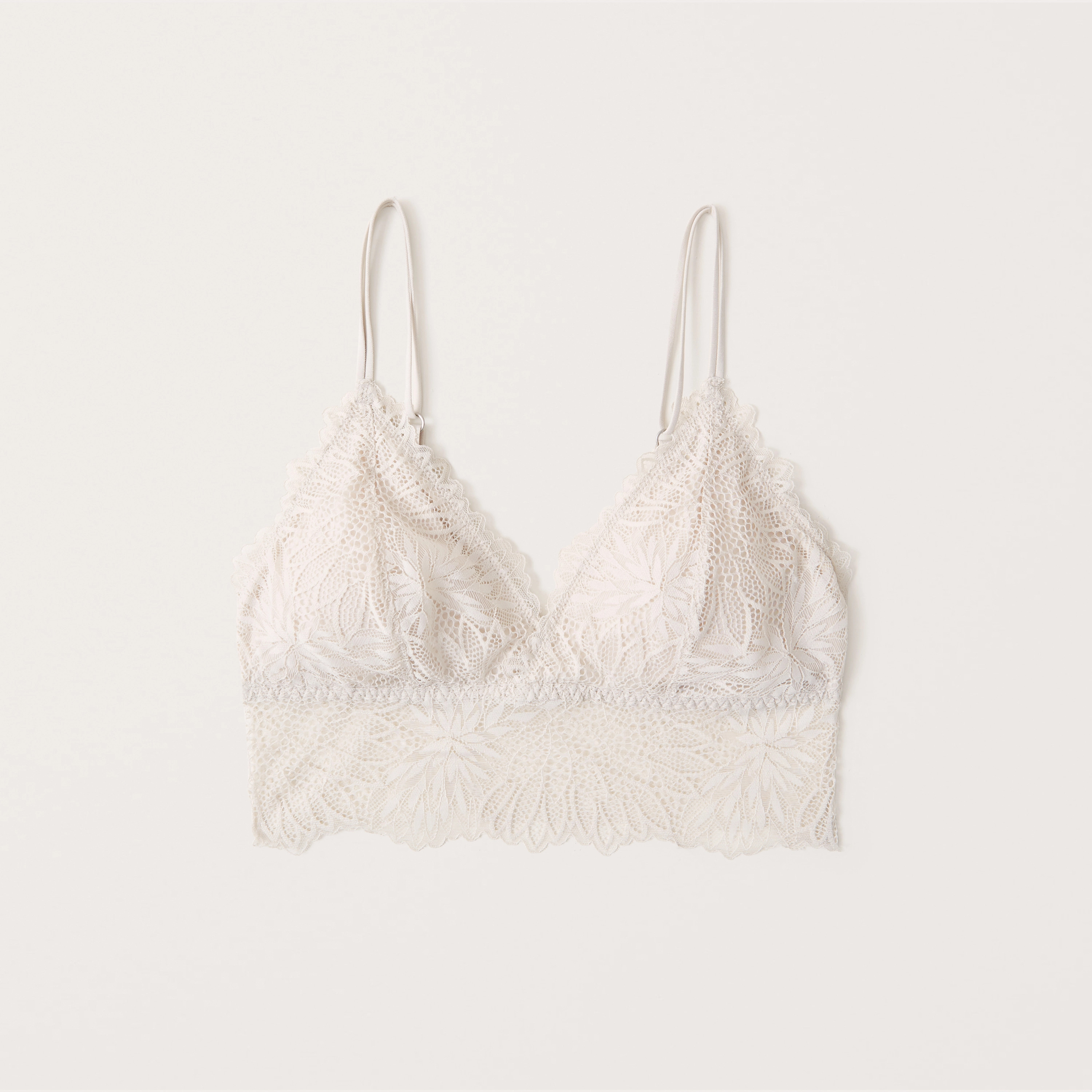 Organic Lace Bralette | Abercrombie & Fitch (US)